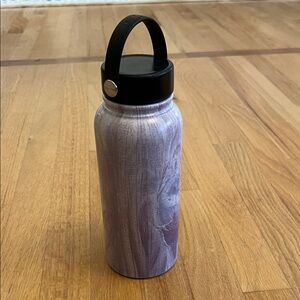 Hydroflask Purple GAIAM Lavender Swirl Water Bottle Tumbler GUC